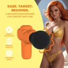 Mini Rechargeable Microboost Vibrator – Orange — Photo 4