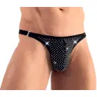 Svenjoyment Men's String with Sparkling Stones – Black – L — Photo 2