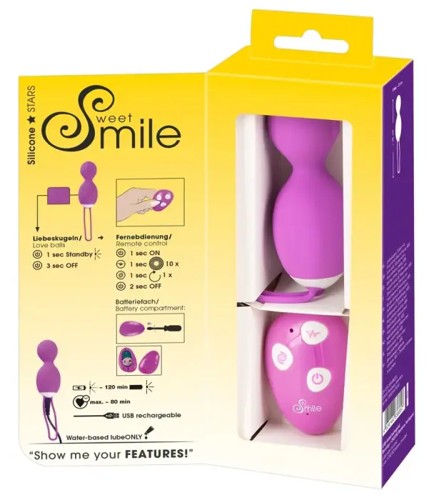 Sweet Smile Вращающийся любовный шар Фото num