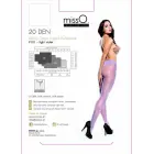 MissO P101 Tights with Open Gusset – Light Purple – XXL — Photo 3