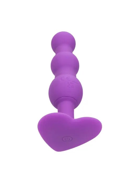 Triple Beaded anālais zondētājs ar bumbiņām – Violets