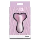 NS Novelties Pure Eden Purple divslāņu silikona vibrators – vibrators – divslāņu silikons – uzlādējams – violets — Foto 4