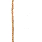Shibari Bondage Rope – Brown – 5 m — Photo 3