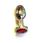 Jewel Buttplug – 10 cm – Red — Photo 1