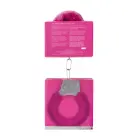 Pleasure Furry Handcuffs – Pink — Photo 2