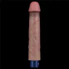 LoveToy Real Softee – įkraunamas vibruojantis silikoninis dildo – 9 colių — Nuotrauka 1