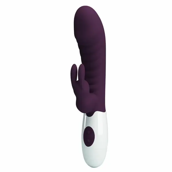 PRETTY LOVE Naughty Bunny кролик-вибратор двойного действия – 20 см (7.9″) – фиолетовый