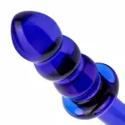 Gildo No. 33 – double-ended textured glass dildo – 22 cm — Photo 6