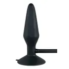 True Black Inflatable Anal Plug – 15 cm (5.9″) — Photo 3
