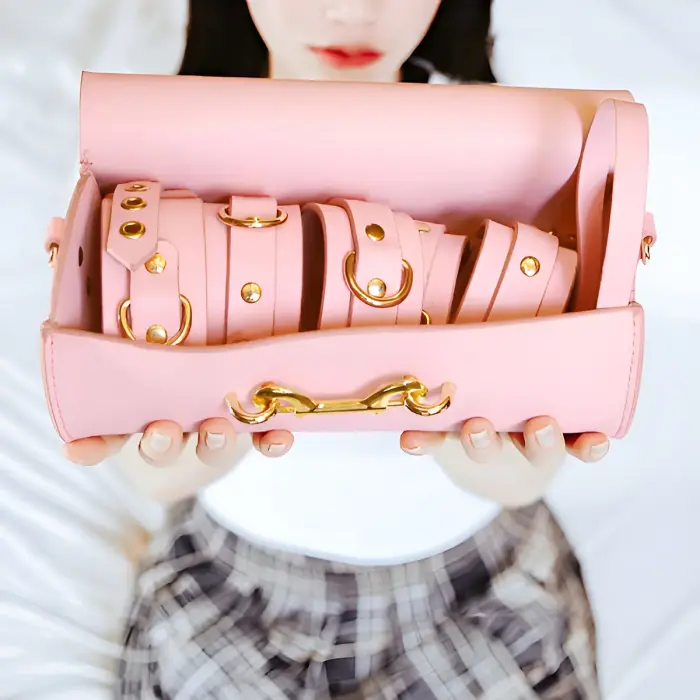 BDSM Deluxe 5 Item Kit - Pink Фото num
