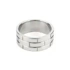 Mr. Steel The Wall varpos žiedas – 5.5 cm — Nuotrauka 5