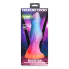 Galactic Creature tamsoje šviečiantis dildo – 23+ cm (10.5″) – spalvotas — Nuotrauka 2