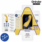 ONINDER CUTE Love Buddy App-Controlled Vibrator – 14 cm (5.5″) – Yellow — Photo 4