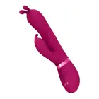 Gada Bunny Ear G-Spot Rabbit Vibrator with Pulse Wave Shaft – Pink — Photo 4