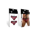Brazilian Panties – Zebra Pattern – Black/Red – L — Photo 8
