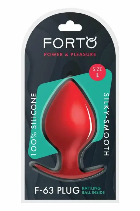 FORTO F-63 Rattler Spade Plug – L – Red
