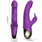 ARMONY Meteor Rabbit Vibrator – 22.7 cm (8.9″) – Purple — Photo 1