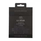 Krūšu uzgaļu komplekts – Krusts, Zvaigzne, Sirds – Melns Foto 1