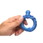 Poseidon's Octo-Ring – Silicone Cock Ring – Blue — Photo 5