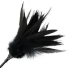 Darkness juodas dvipusis plunksnu jojimo botaginė, 48 cm — Nuotrauka 3
