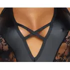 Cottelli Lingerie matt bodi pitskülgedega – must – S — Foto 8