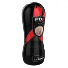 Pipedream PDX vibrējošs masturbators – 17.5 cm – miesas krāsa — Foto 2