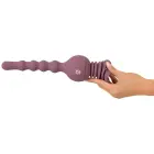 Turbo Shaker Anal Lover dildo – 27.7 cm – Melns Foto 7