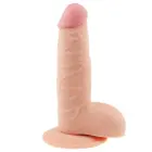 The Ultra Soft Dude reālistisks dildo ar piesūcekni – 18 cm (7.5″) – Miesas krāsa — Foto 3