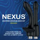 Nexus Набор для Интимной Гигиены (Душ) – Черный — Фото 6
