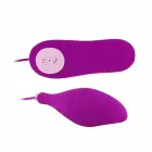 Baile Pleasure Shell12 Wired Intimate Egg Vibrating Egg – 8 cm (3.15″) x 3 cm (1.18″) – Purple — Photo 2