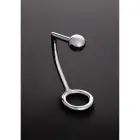 Intruder Cock Ring with Anal Ball – Stainless Steel — Photo 4
