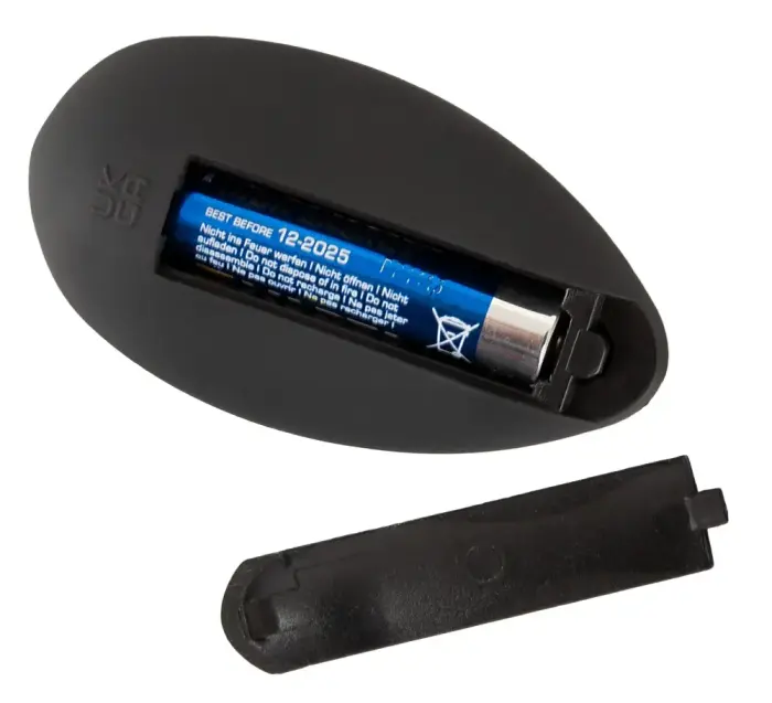 ANOS RC толкающий дилдо – 14.4 см – Черный Фото num