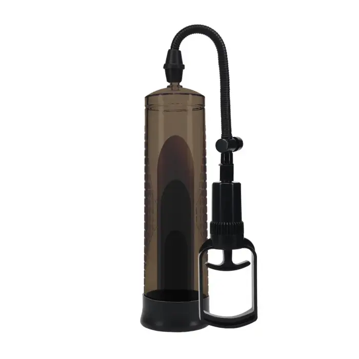 Pumped Basic Pump 2 черный — водостойкий интимный вакуумный тренажер