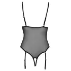 Cottelli LINGERIE Lace and Mesh Bodysuit – Black – M — Photo 9