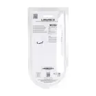 Silicone Double Cockring with Anal Stimulator - Black Photo