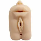 Baile Temptation Passion Lady – three-channel TPR masturbator (mouth, vagina, anus) — Photo 2