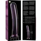 Ibiza Nebula Series Model 17 klaasist dildo – 18.5 cm (7.3″) – roosa — Foto 5