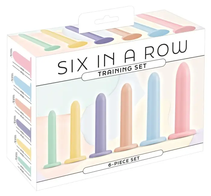 Six in A Row treniņu komplekts – Pasteļkrāsas