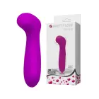 PRETTY LOVE Hiram Мини wand вибратор с 30 режимами вибрации – 10 см – фиолетовый — Фото 1