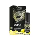 Dual Vibe! Kissable Vibrating Arousal Gel – Lemon Gin & Tonic – 30 ml — Photo 1