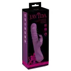 Javida 2 funkcijų triušio vibratorius – 23.7 cm (9.3″) – rožinis — Nuotrauka 1
