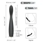 Marc Dorcel G-SLIM Slim vibrators – 19.1 cm (7.5″) – rozā — Foto 10