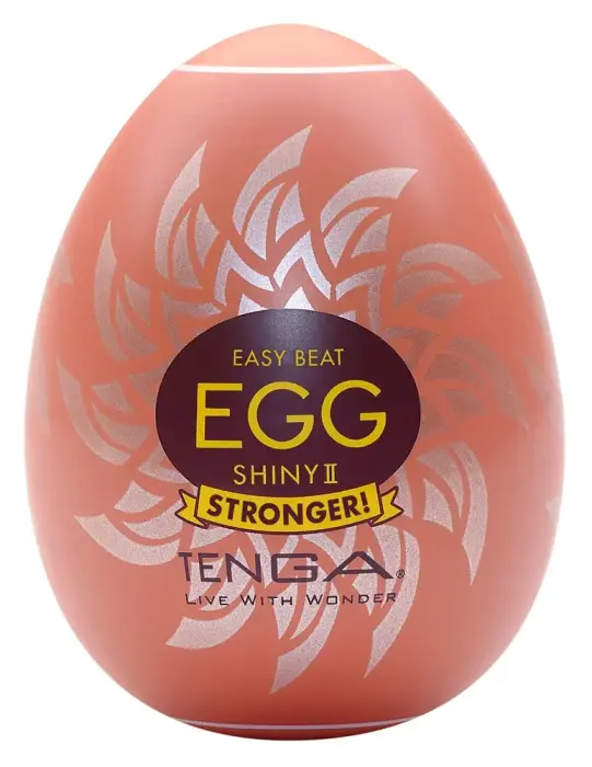 Tenga Egg Shiny II - мастурбатор - прозрачный