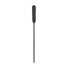 OUCH! Īpaši garš silikona vibrējošs urētras spraudnis – 45 cm (17.7″) – melns — Foto 4