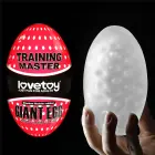 Giant Egg Stamina Nodules Edition – reusable TPE egg masturbator, nodule texture — Photo 1