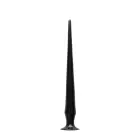 Tekstūruotas dildo – 42 cm (17″) – Juodas — Nuotrauka 4