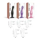 Curvy Dildo Plug XL – Black Photo