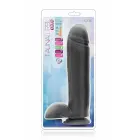 Blush Au Naturel Bold Huge 10,5" – dvigubo tankio Sensa Feel dildo su siurbtuku – kūno spalvos – 26,7 cm — Nuotrauka 1