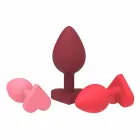 AMOUR Alluring Anal Kit – complete silicone set with 3 graduated plugs S/M/L — Photo 3