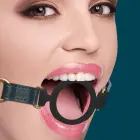 Ouch Halo Silicone Open Ring Gag – Green — Photo 6